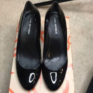 👠👠Genuine patent leather wedges Gorgeous!